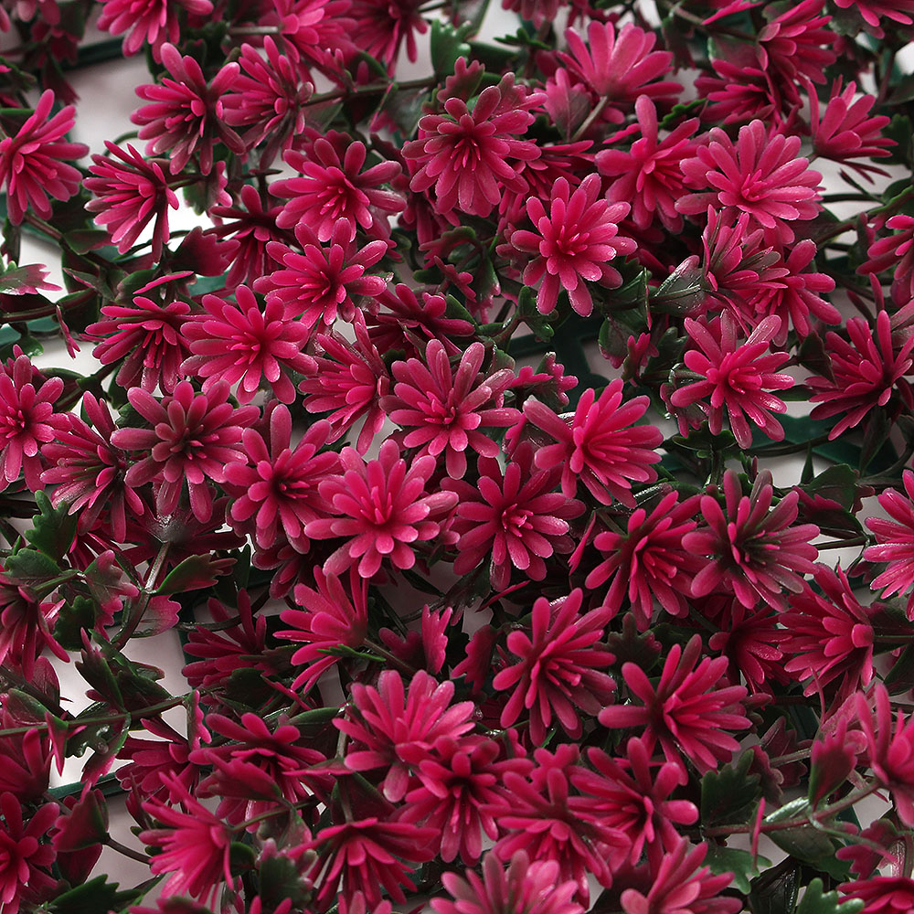 인테리어 정원 벽장식 인조잔디( 50x cm) (와인) 인공 가짜 모조 조경 매트