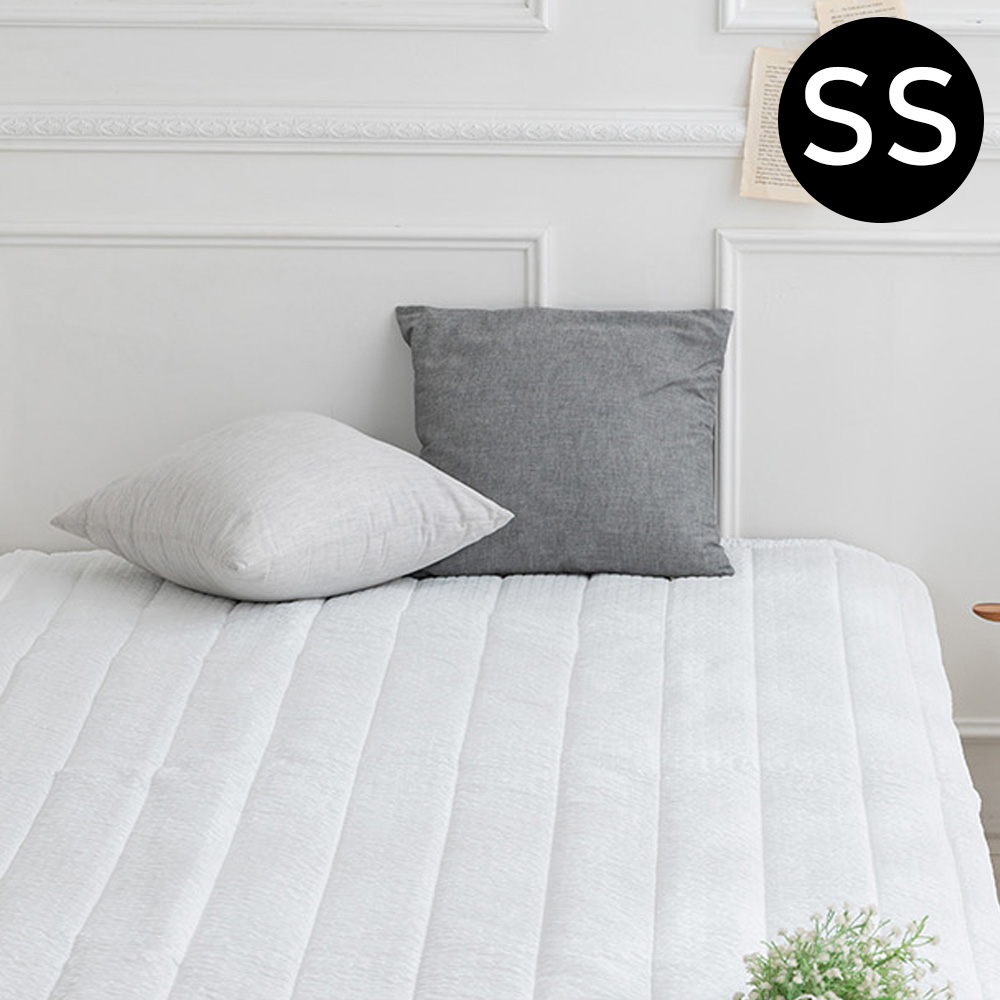 해피니 올데이 밴딩 패드 슈퍼 싱글 SS (화이트) (카 페트 겸용) 침대 매트