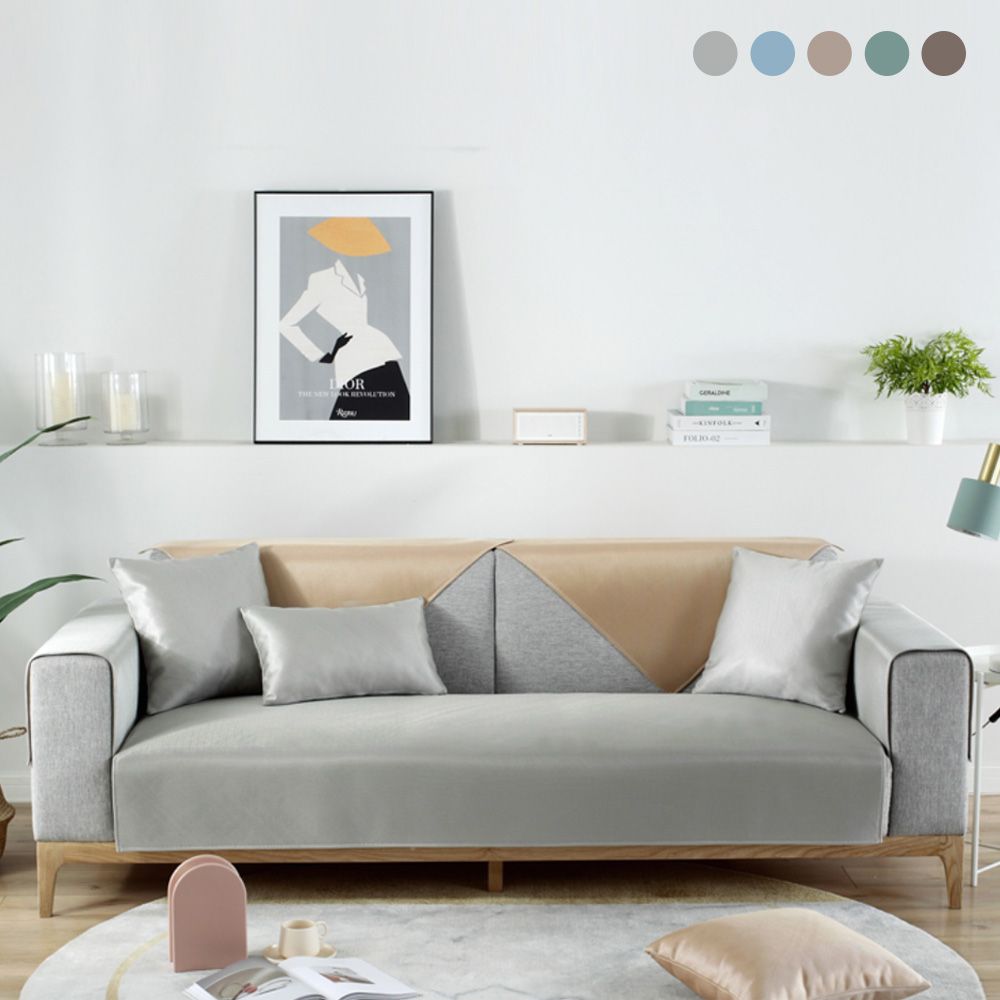 여름 소파 패드 매트 미끄러운 방지 3인용 4인용 통기성