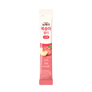 [소비기한~9/19까지] 뉴케어 복숭아 젤리 스틱 고단백 영양간식 25g... 맛있게 먹은 솔직 후기 - 상품 이미지 2