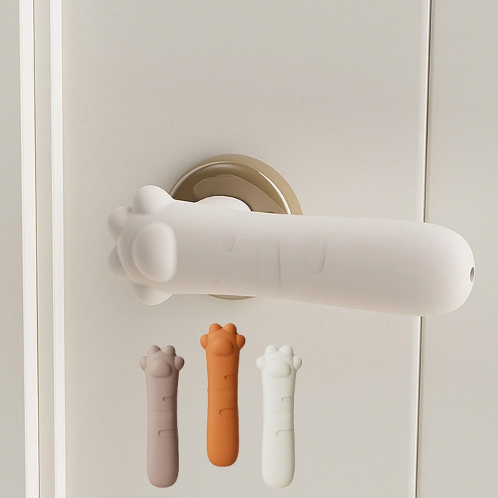 도어 손잡이 커버 4개입 문커버 문덮개 묵고리 보호 방문 문고리 출입문