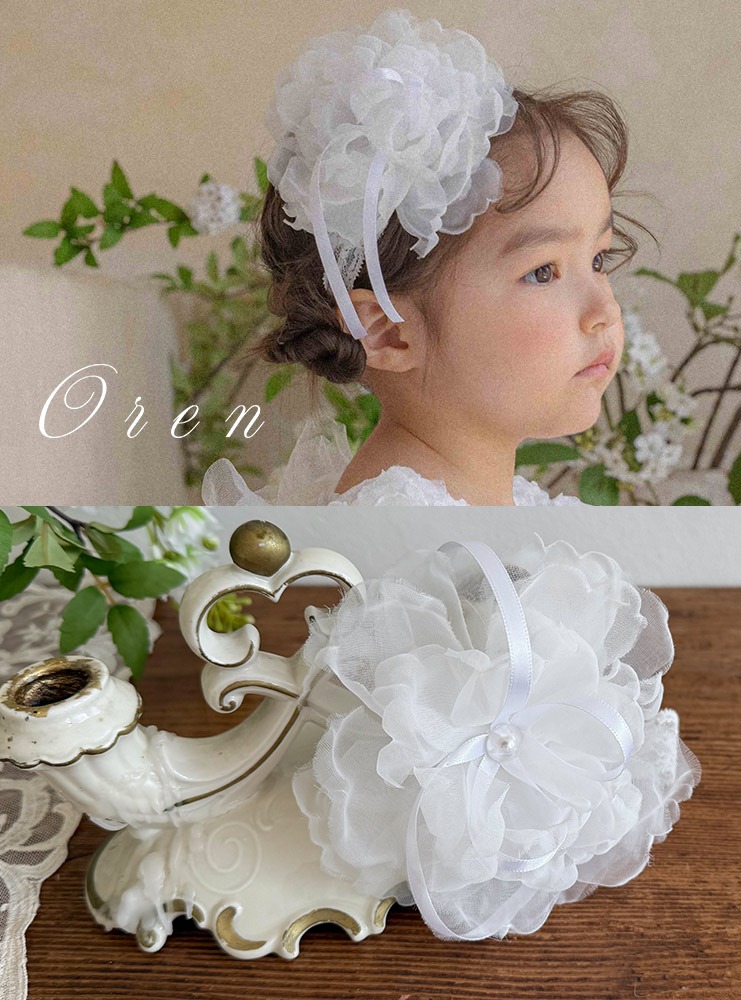 로잘린 헤어밴드 (Rosalyn Headband) : 오렌 OREN