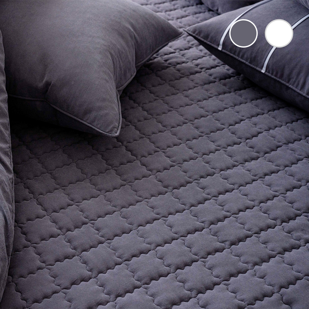 국내 생산 마이크로 실크 워싱 겨울 매트리스 침대 패드 SS Q 2colors 침구