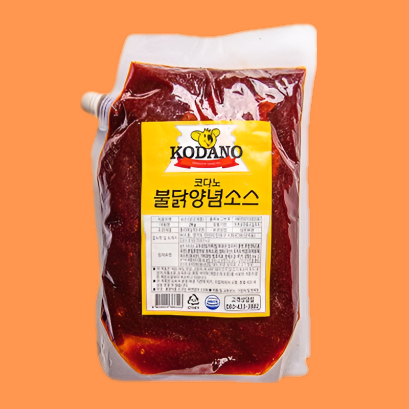 코다노 불닭양념소스 2KGx5봉지 BOX - 상품 이미지