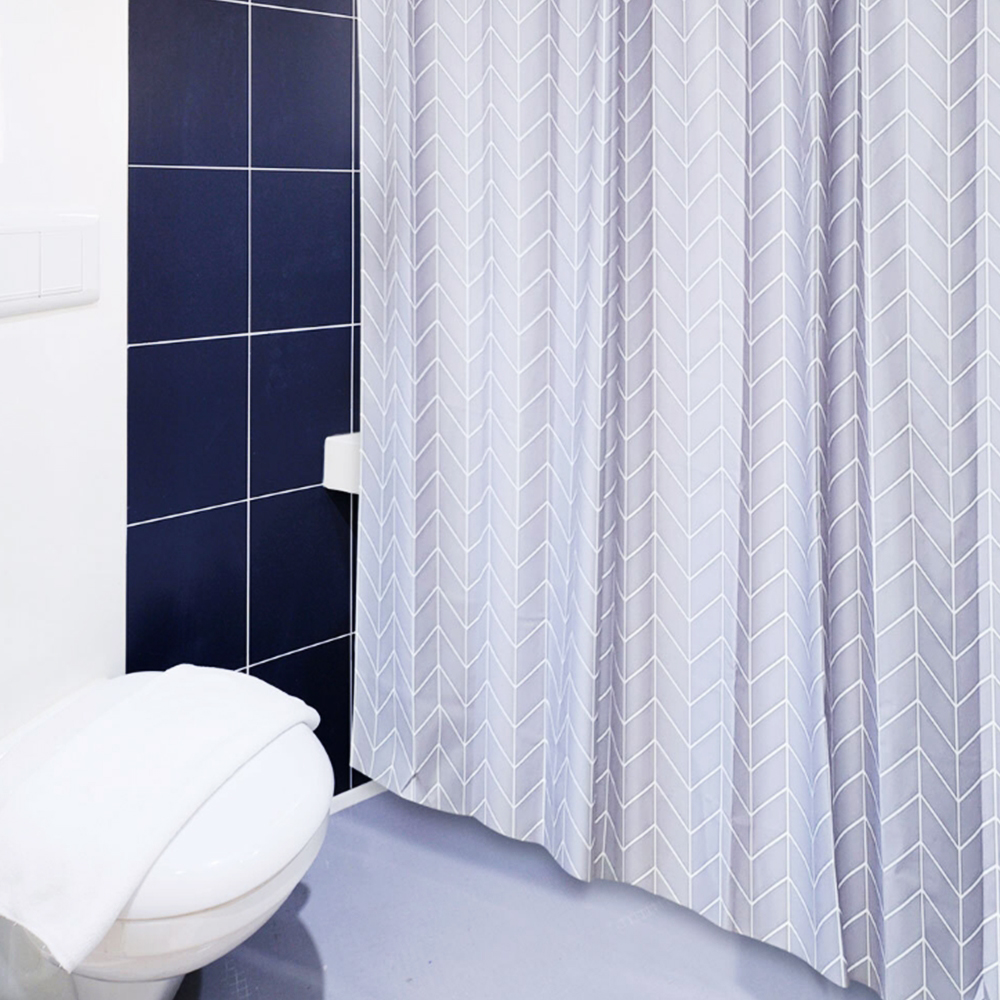 욕실 커튼 방수 욕조 가림 샤워 커텐 중형 가림막 고리 목욕