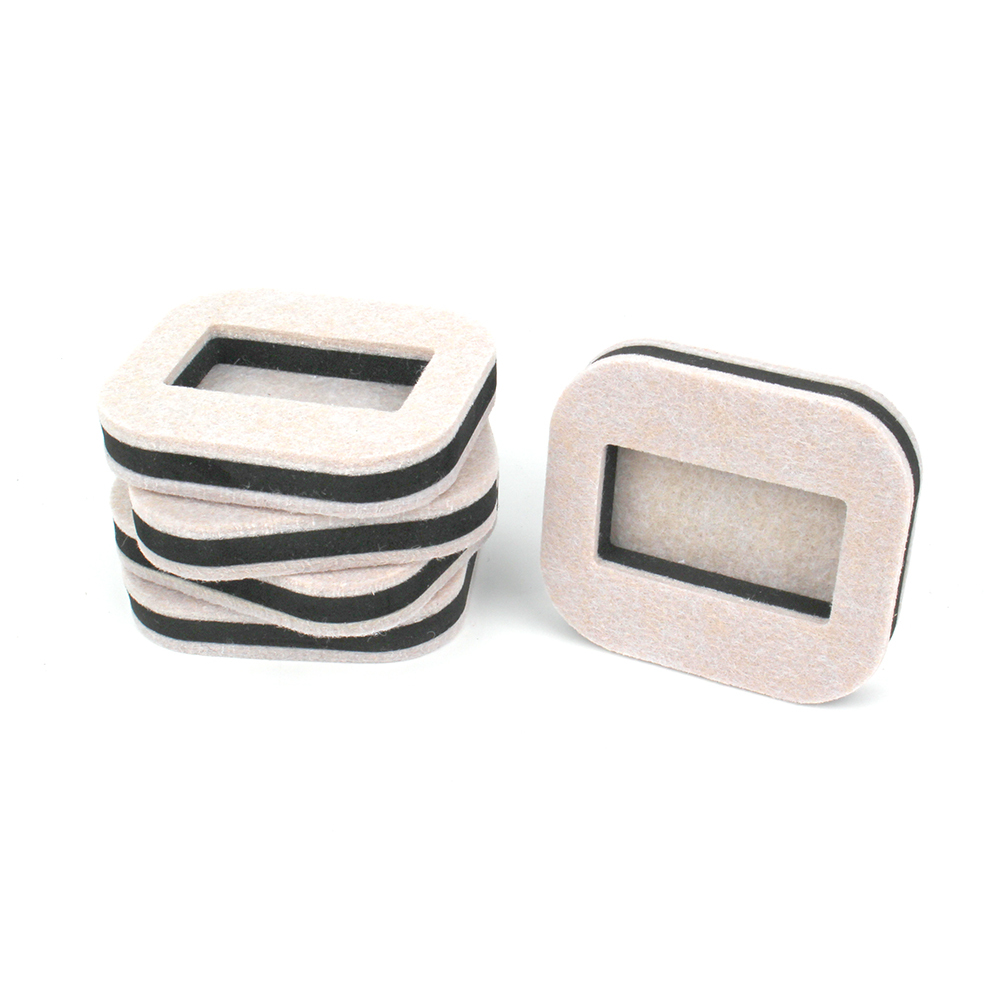 베이지 의자 바퀴 고정 커버 5개입 체어 받침 자국 방지