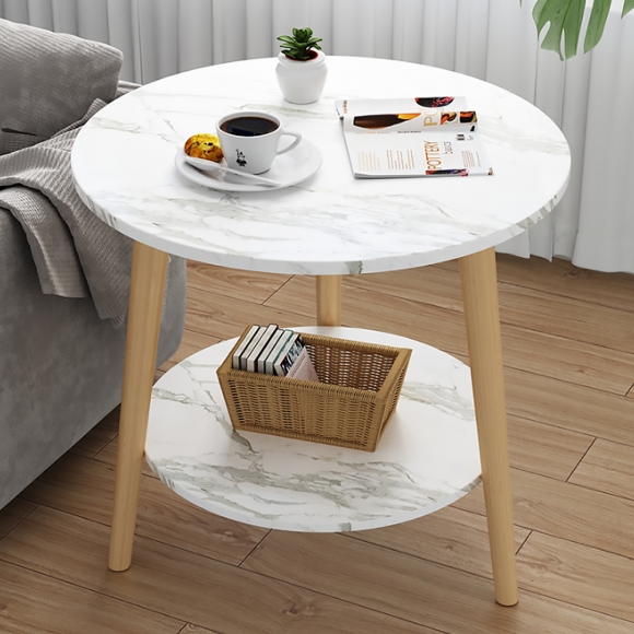 라운드 2단 티테이블 협탁 거실협탁 원형 쇼파 사이드 간이 보조 원탁 탁자 미니