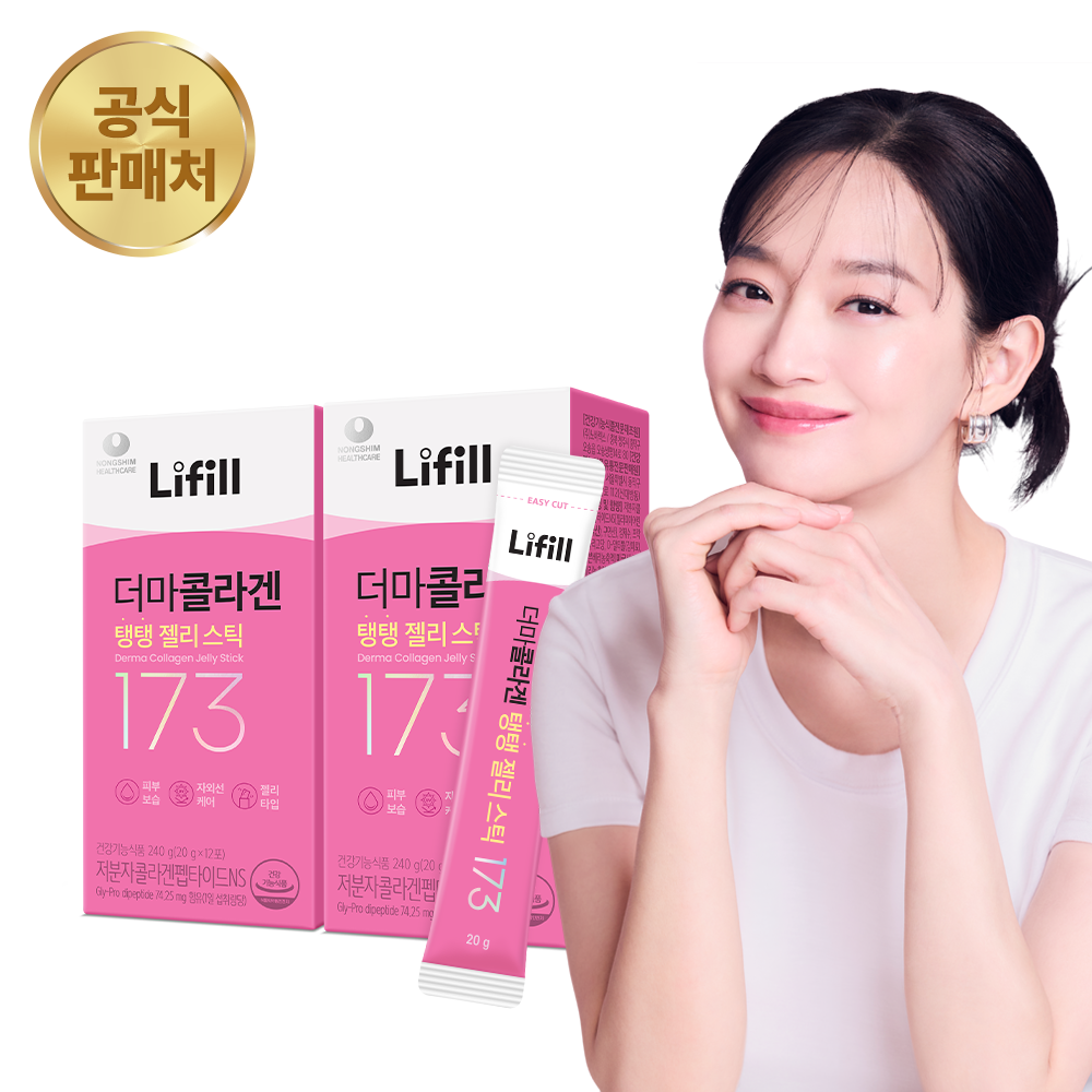 더마콜라겐 탱탱 젤리스틱 최저분자 173달톤 세븐베리맛 젤리 12포, 2개 - 상품 이미지