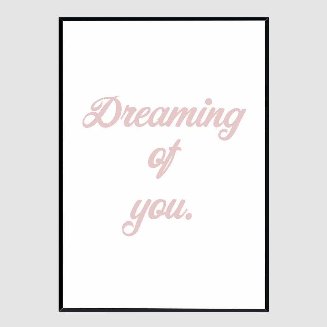 소품 액자 Dreaming of you A3 사이즈 가벼운 몰딩 대형 프레임 제작 웨딩 - 메인 이미지