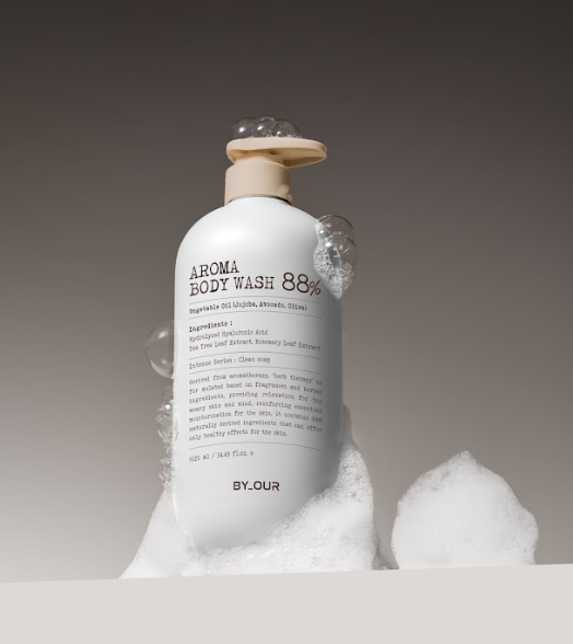 바이아우어 약산성 퍼퓸 아로마 바디워시 클린솝향, 510ml, 1개 - 상세 이미지 2