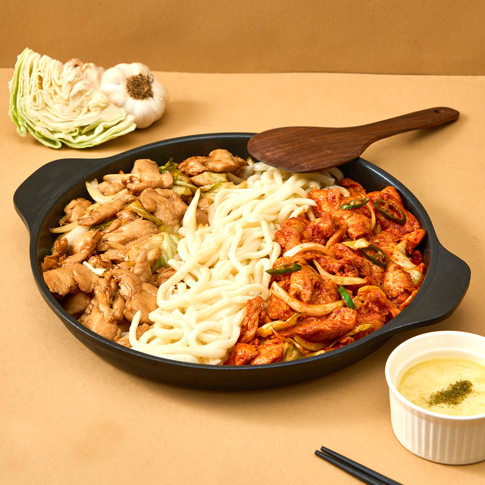 춘천 신선 닭가슴살 숯불 캠핑 닭갈비 1kg - 상세 이미지 4