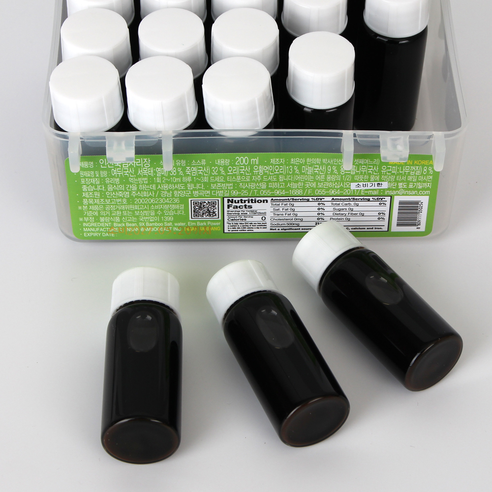 인산죽염 약콩 사리장 200ml(10ml 20병) 이미지 7