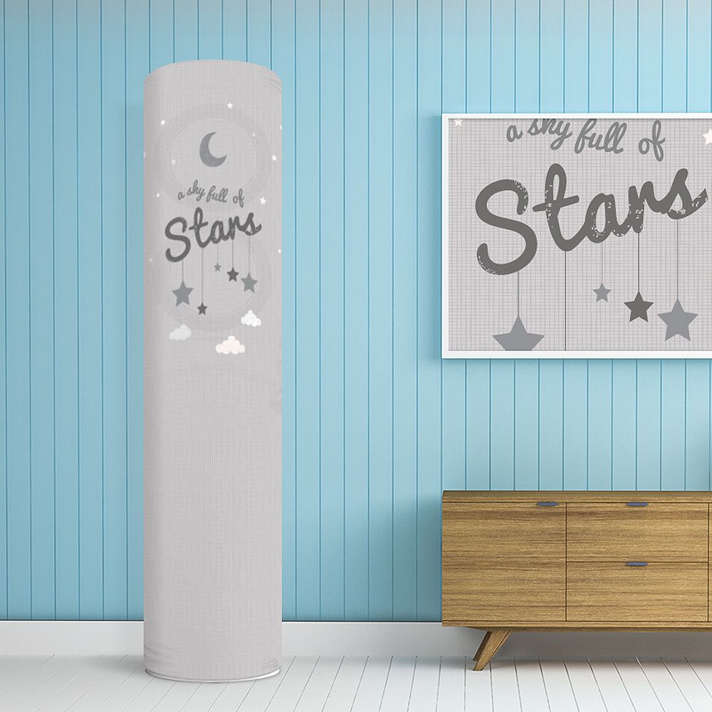 스탠드형 원형 타원 38x 195 에어컨 커버 무풍 덮개 LG 벽걸이 가리개