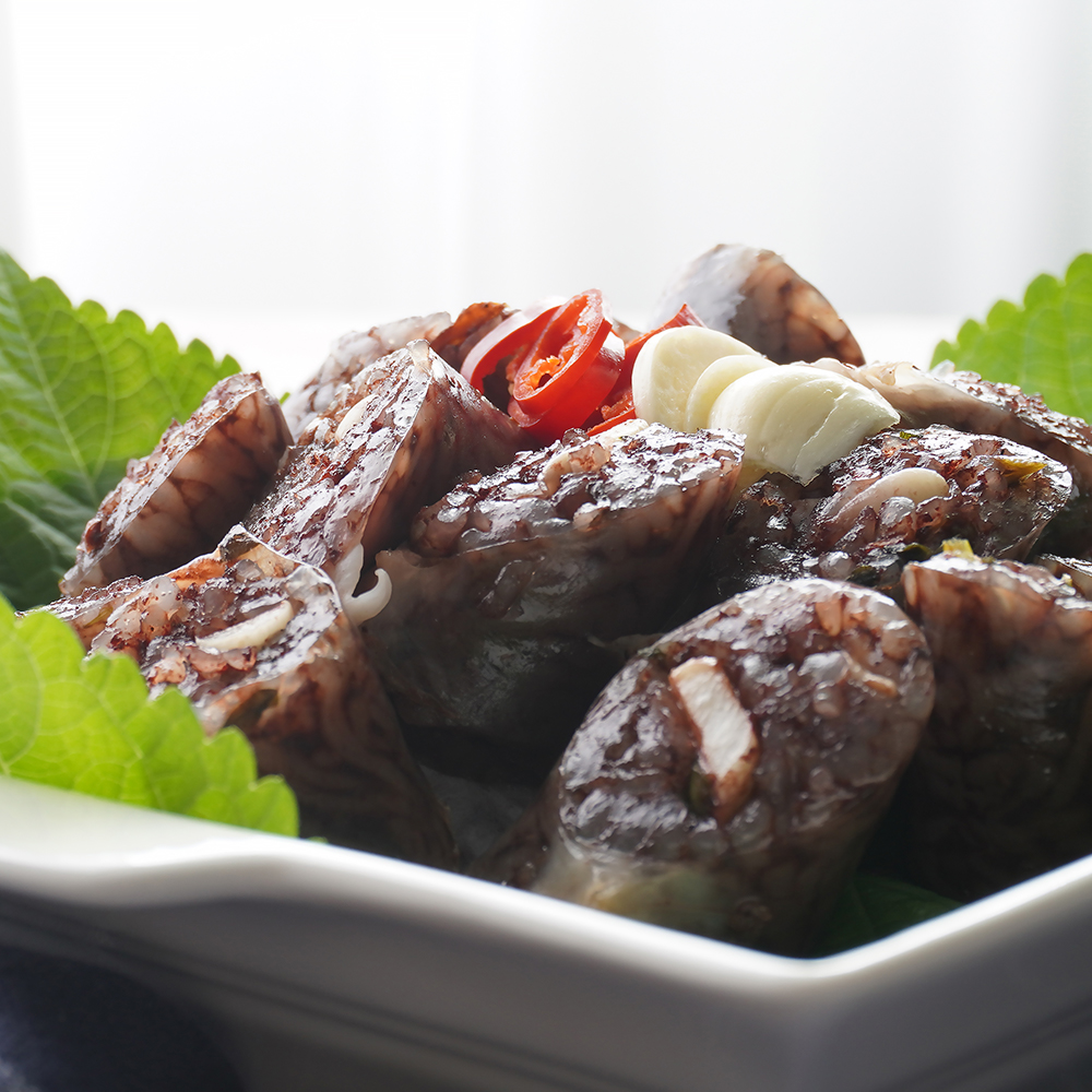 마늘순대 볶음 토종순대 찹쌀 고기 옛날 고향