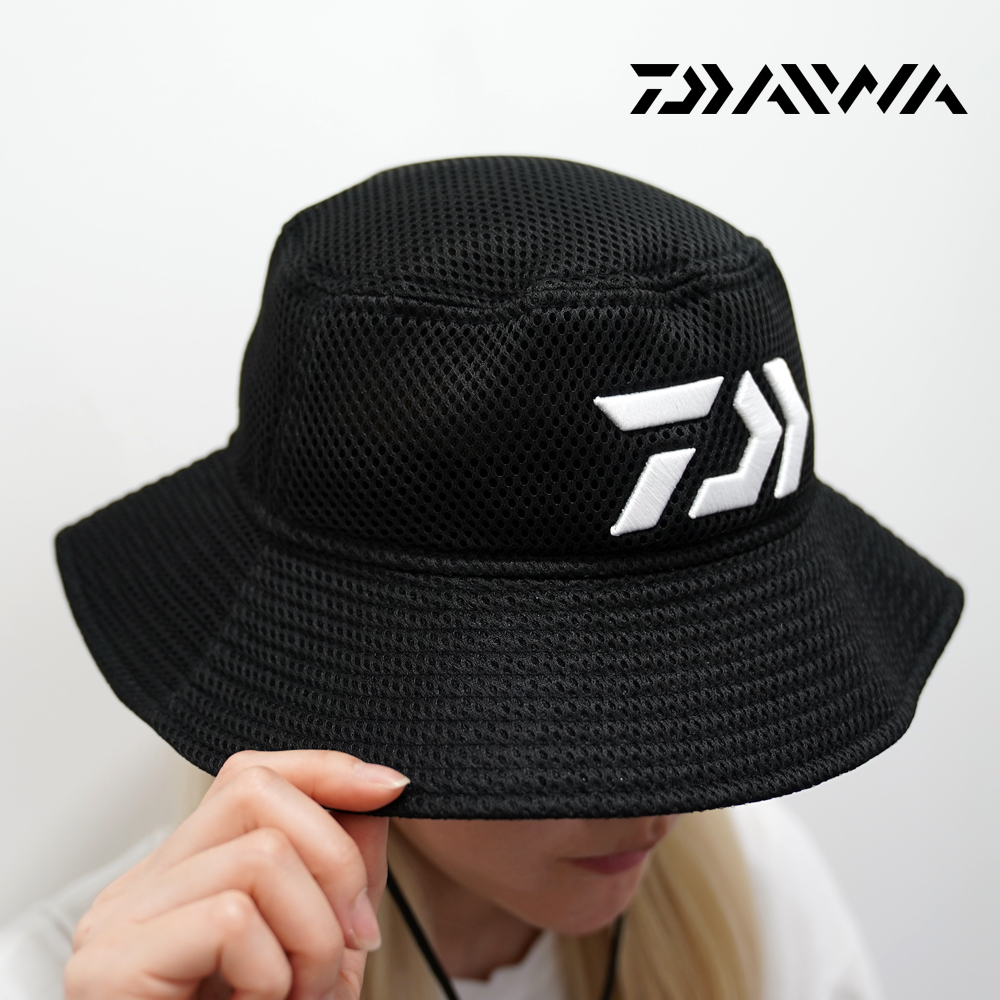 다이와 25SS 벙거지 DC-6015NK 풀메쉬 버킷햇 뉴에라 콜라보 블랙 L-XL (611360)