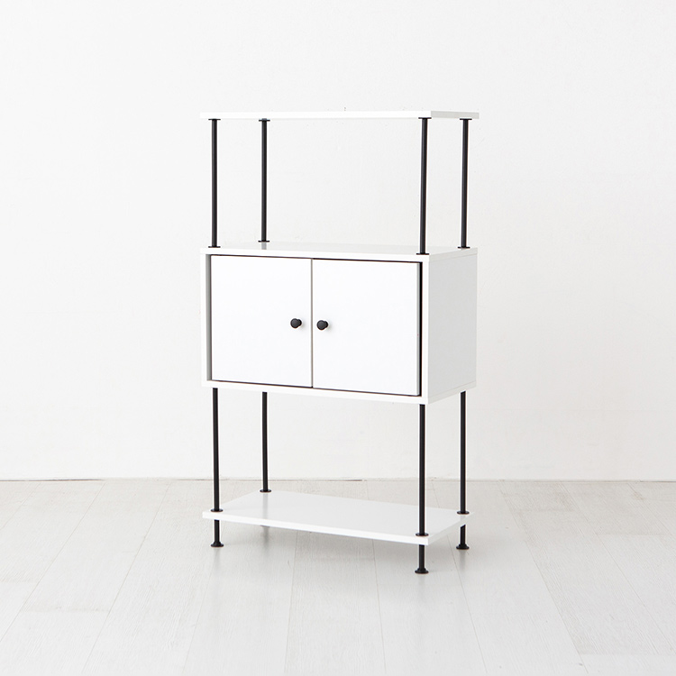 이지보 선반수납장 N형 612x306x1065mm, 4단, 화이트 4741.9243 - 메인 이미지