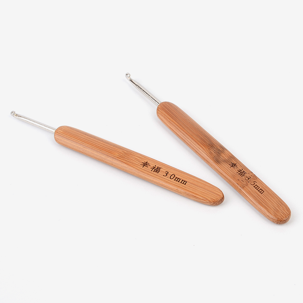 세트 원목 10P 뜨개질 코바늘 뜨개질바늘 뜨개바늘 z3422 - 메인 이미지