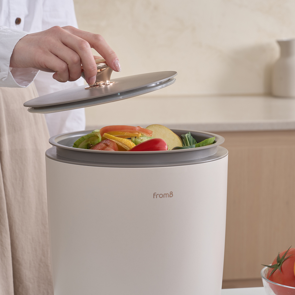 프롬비 냄새싹 음식물쓰레기 냉장고 가정용 음쓰 음식물 냉각처리기 FG257 베이지