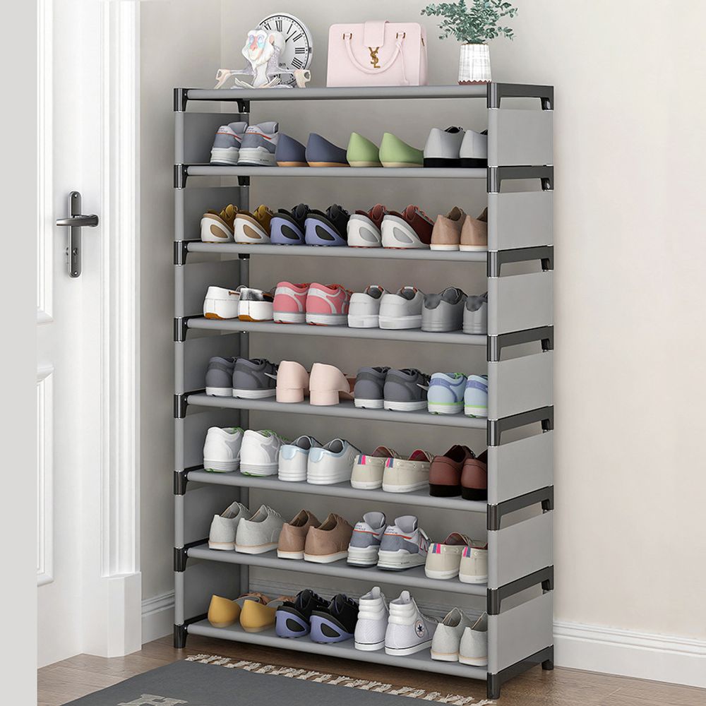 8단 와이드 현관 수납 신발장 선반 정리대 정리함 보관함