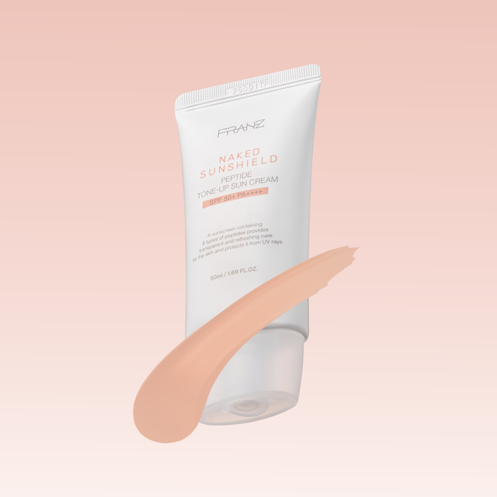 프란츠 네이키드 선쉴드 펩타이드 톤업 선크림 50ml(SPF50+ PA++++) - 메인 이미지