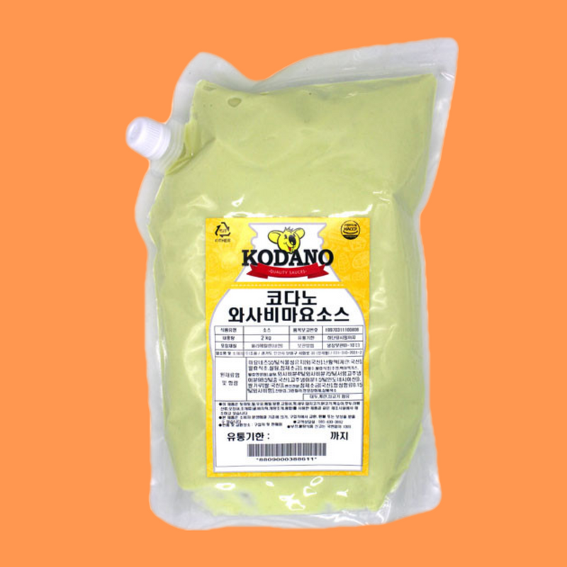 코다노 와사비마요소스 2KG - 메인 이미지