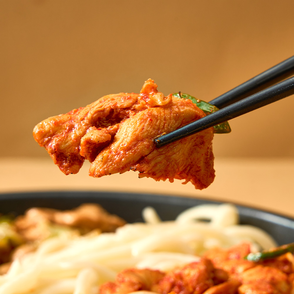 춘천 신선 닭가슴살 숯불 캠핑 닭갈비 1kg - 상세 이미지 2