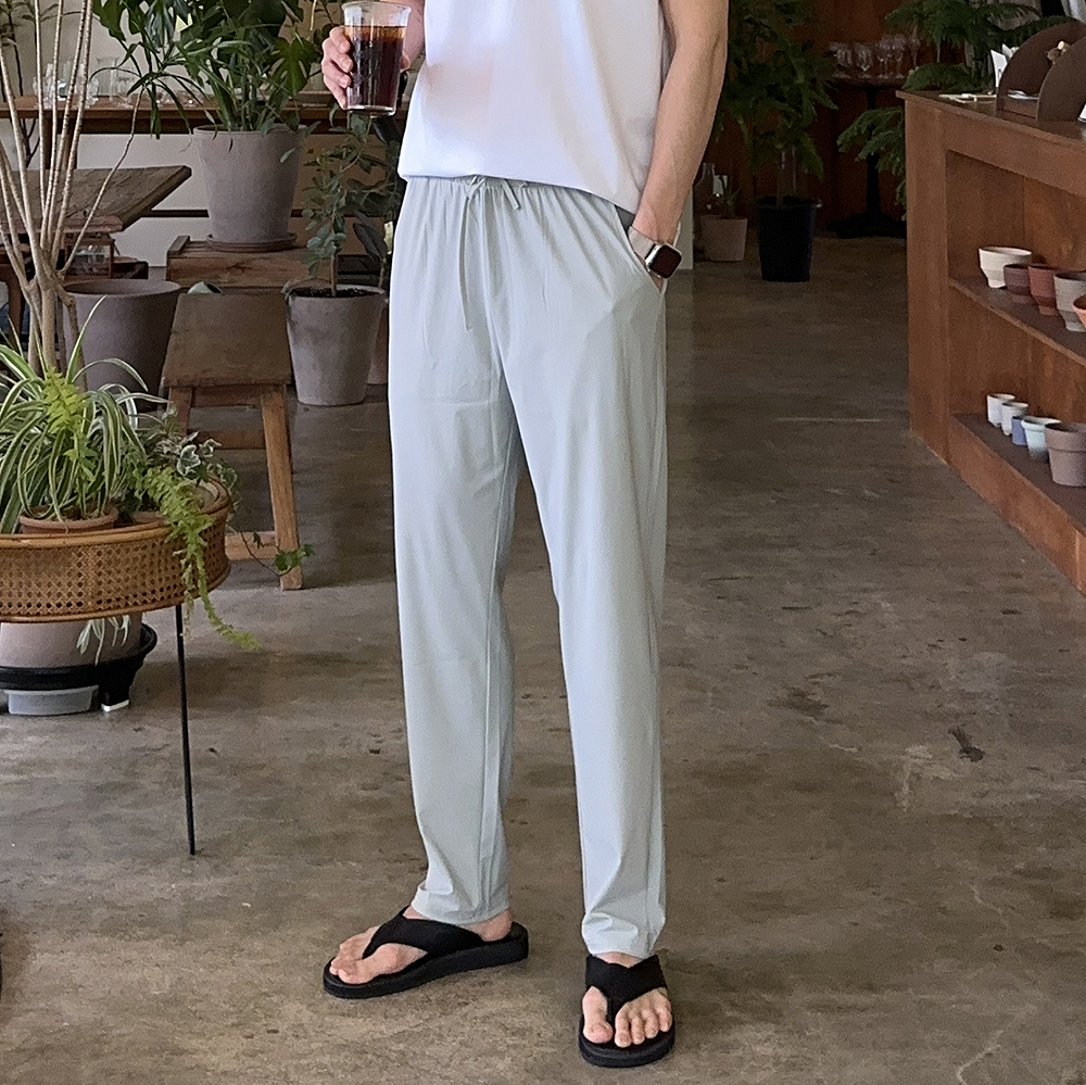 남자냉장고바지 남자여름바지 쿨링 아이스 팬츠 - 상세 이미지 3