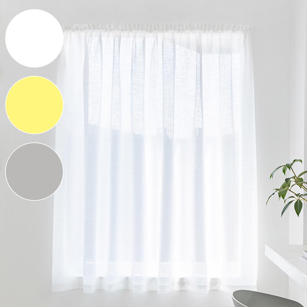 쉬폰 찍찍이 붙이는 커텐 주름 가리개 커튼 방문 현관문 거실 가림막 창문 햇빛
