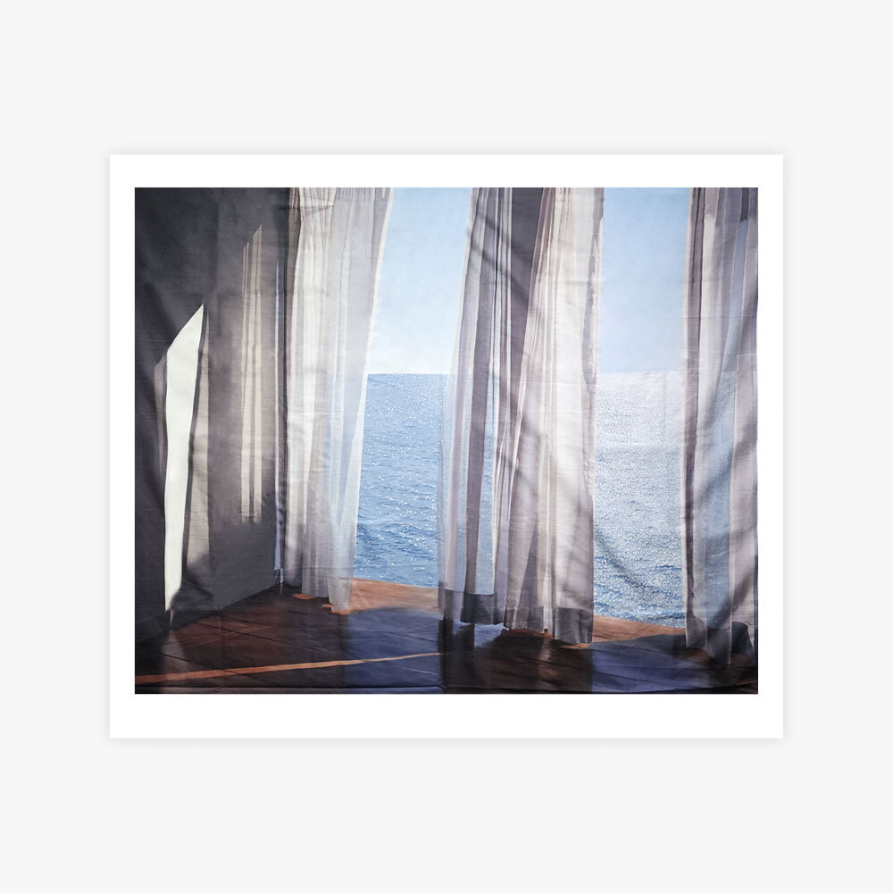 SFr 대형 패브릭 포스터 오션뷰 M 인테리어 소품 벽장식 집꾸미기 벽인테리어