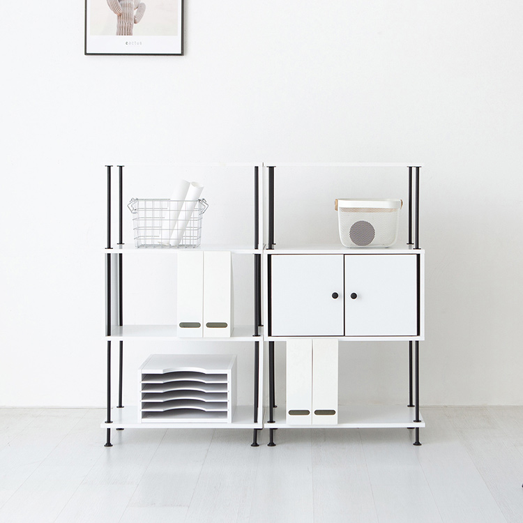 이지보 선반수납장 N형 612x306x1065mm, 4단, 화이트 4741.9243 - 상세 이미지 3
