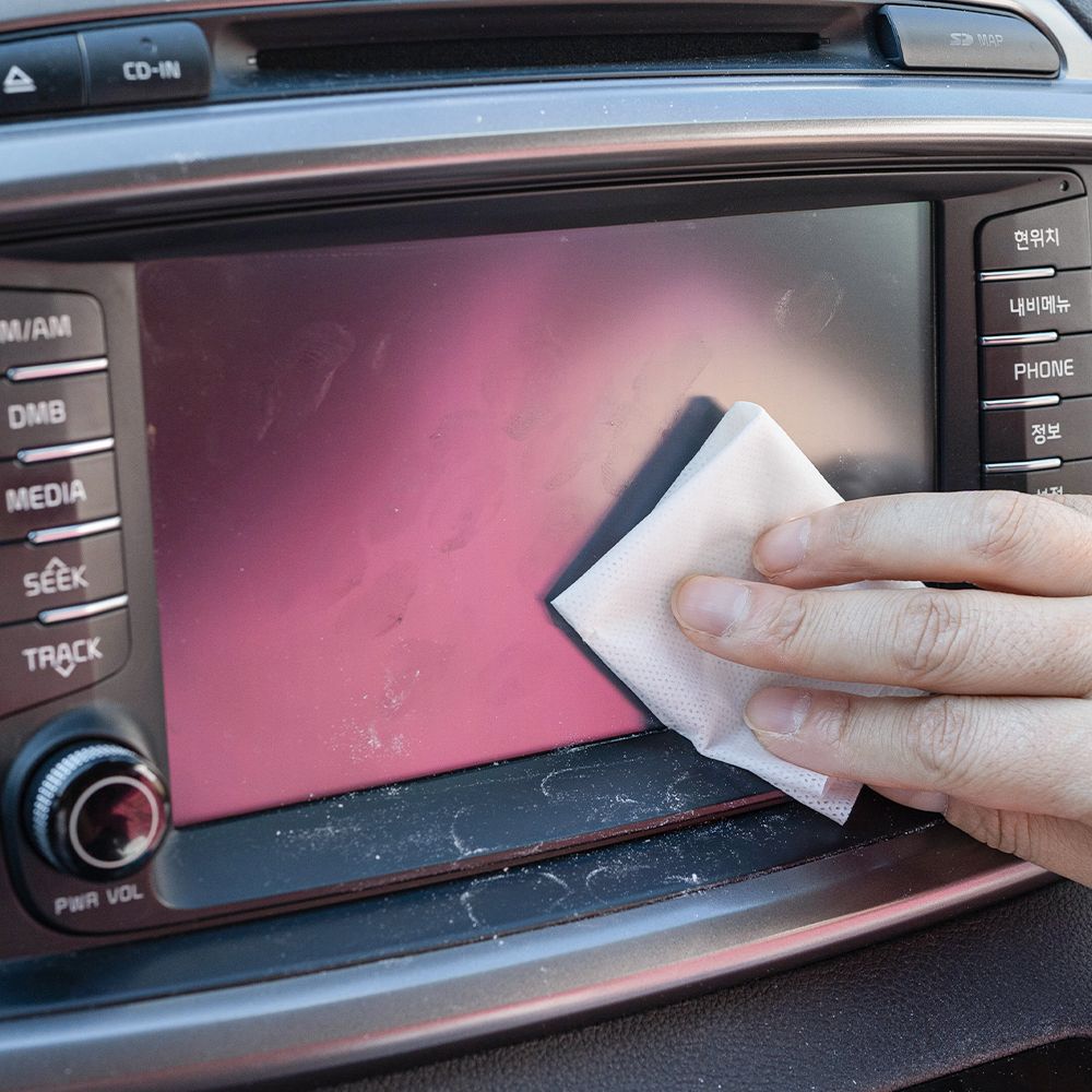 백화상점 세정 티슈 유리 차량용 주방 청소 알콜 물 티슈 180매, 6팩