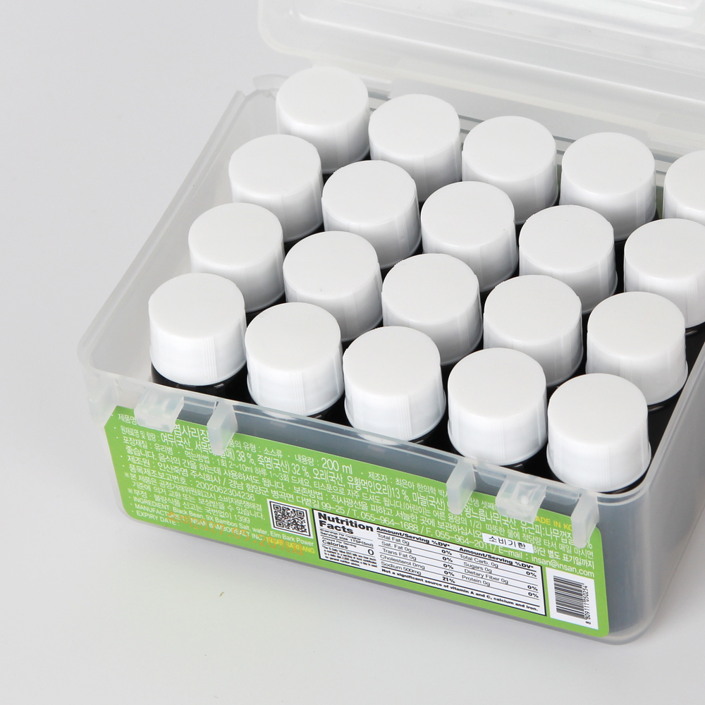 인산죽염 약콩 사리장 200ml(10ml 20병) 이미지 8