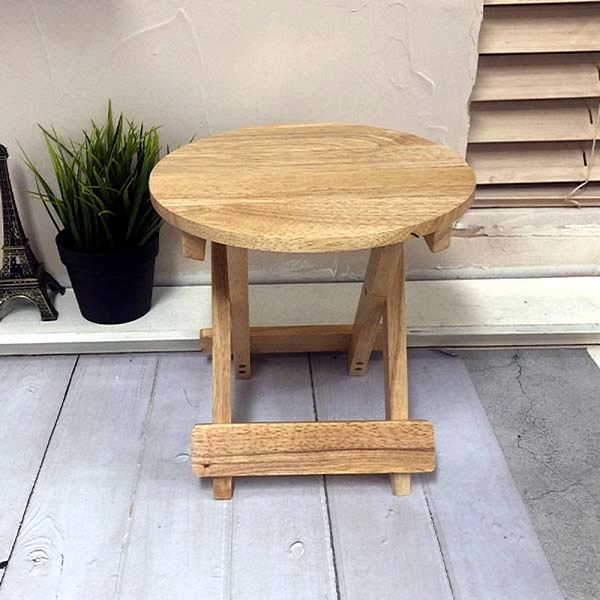 접이식 원형 테이블 원목 간이 식탁