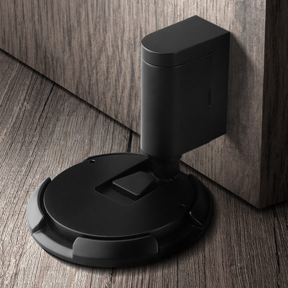 무타공 도어 스토퍼 방문 말발굽 현관문 고정