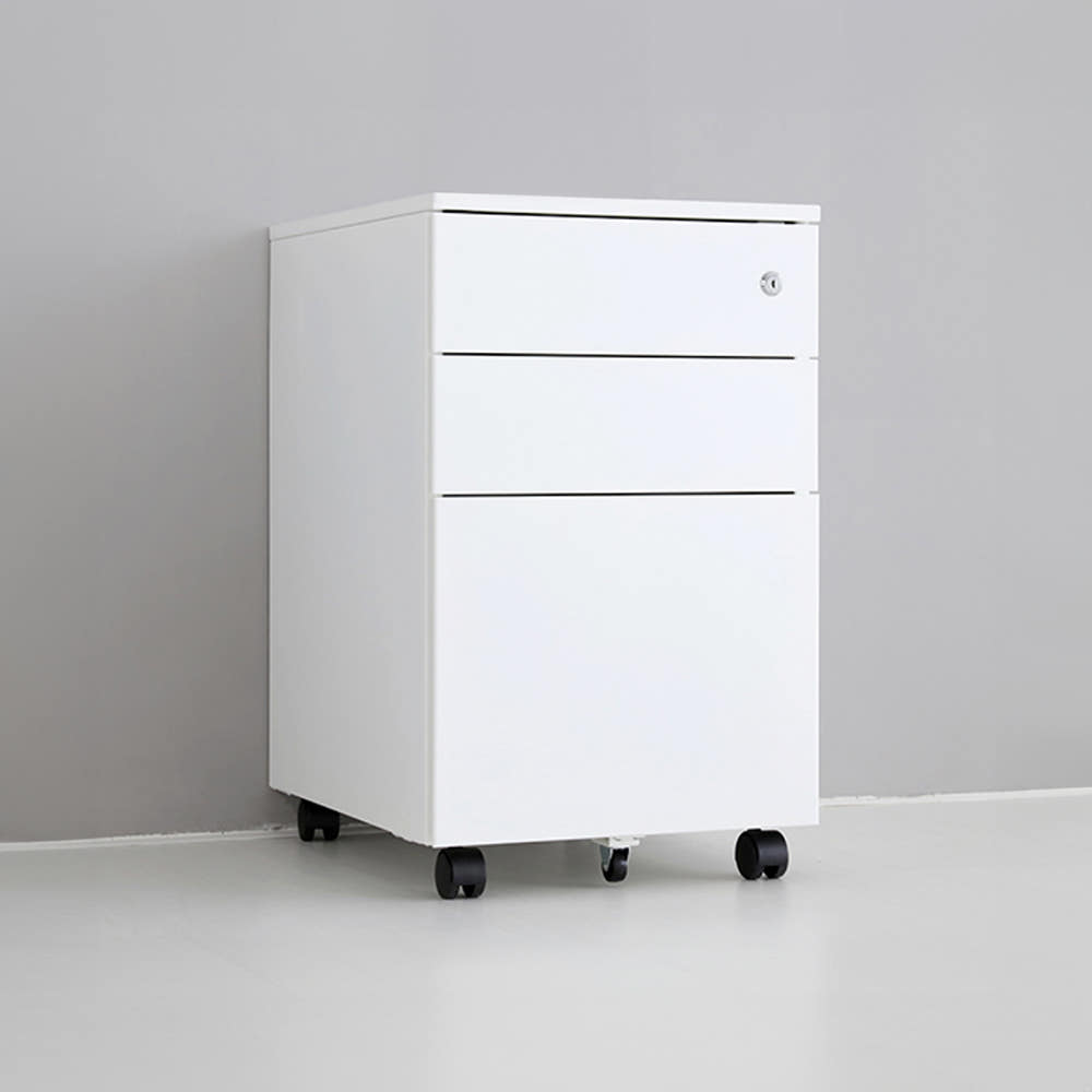 TAZO 서랍장 390640 390x500x640mm, 3단, 화이트 9033.2177 - 상세 이미지 5