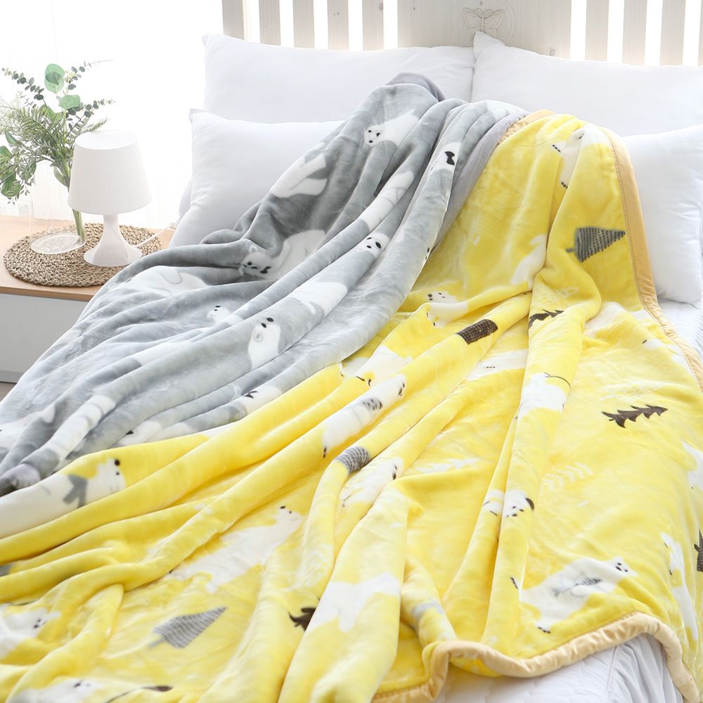 곰돌이 테디베어 싱글 초극세사 담요 밍크 이불