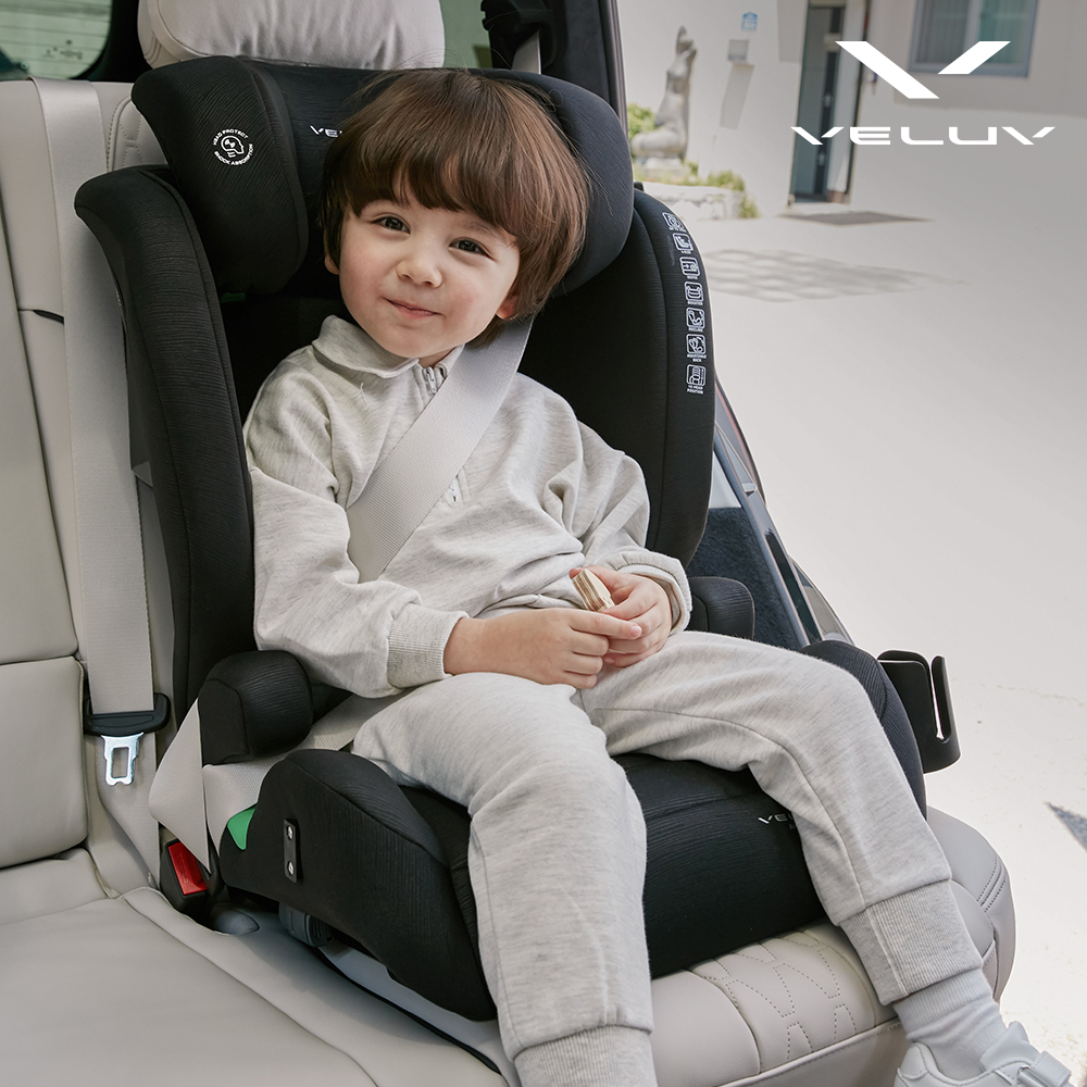 [토드비] 벨럽 V70 아이사이즈 주니어 카시트 (ISOFIX) 퀀텀블랙 - 상품 이미지