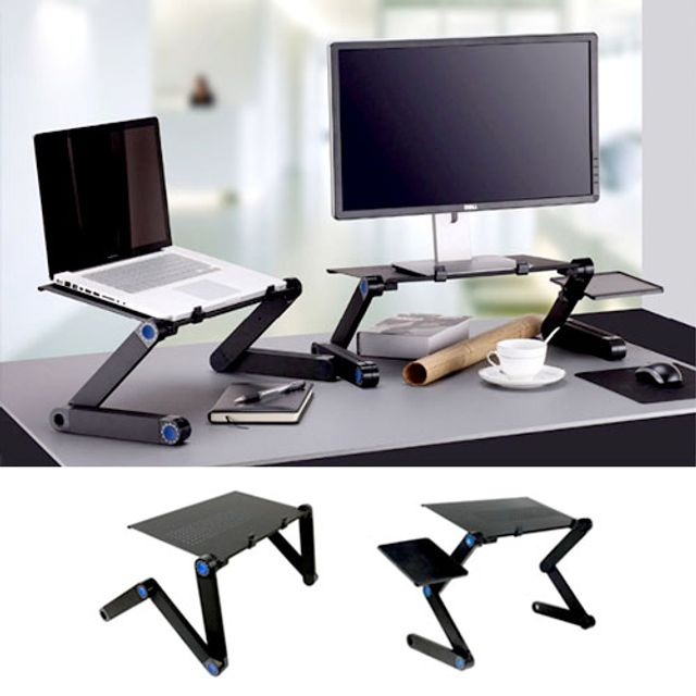 노트북 거치대 테이블 각도 조절 태블릿 책상 받침대 접이식 홀더