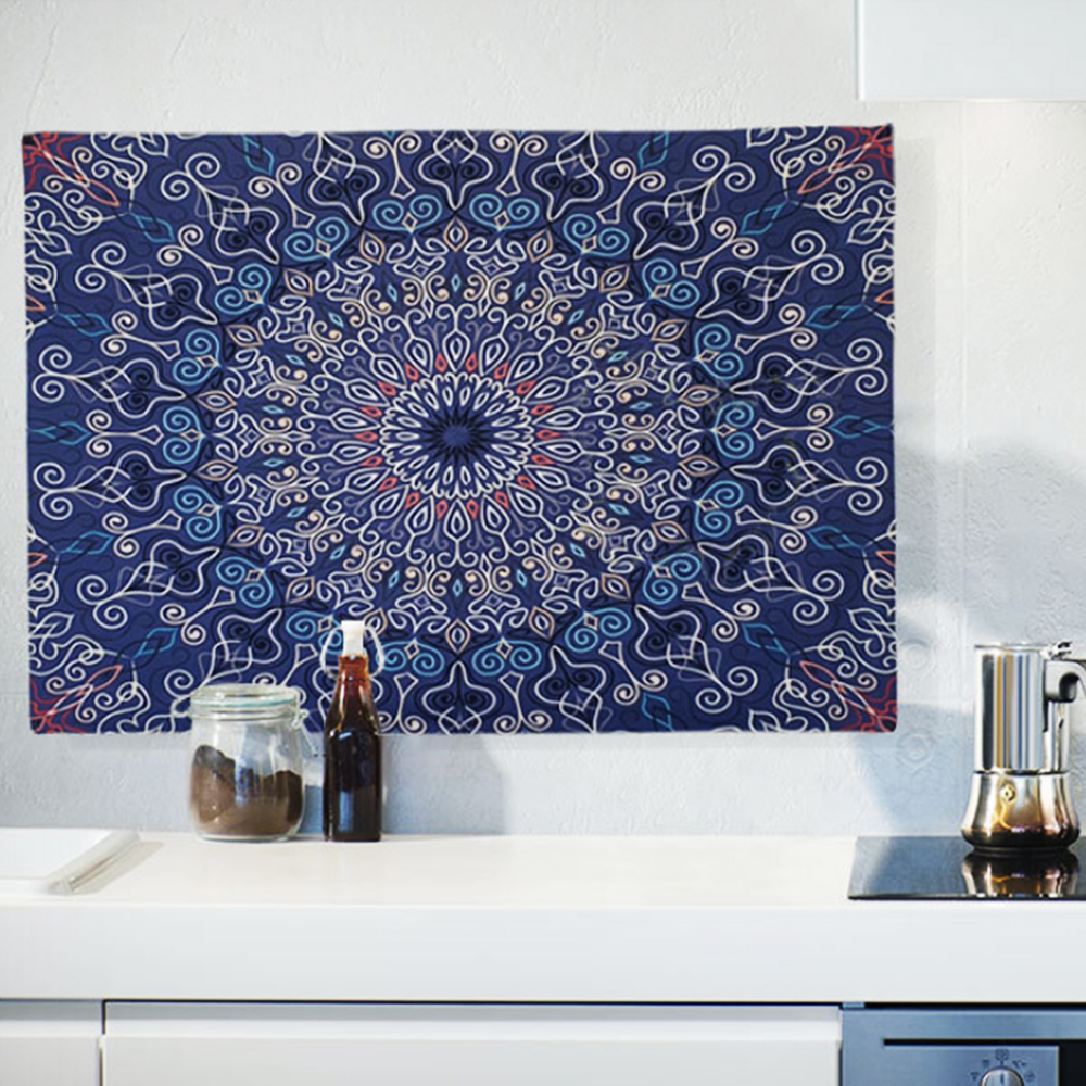 인테리어 포스터 침실 주방 벽장식 패브릭 그림 M 가림천 테피스 트리 액자 현관 명화