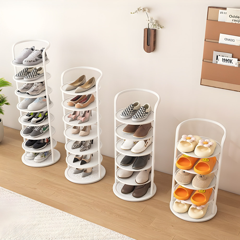 철제 신발장 좁은 아파트 현관 원룸 오픈형 슬림 선반