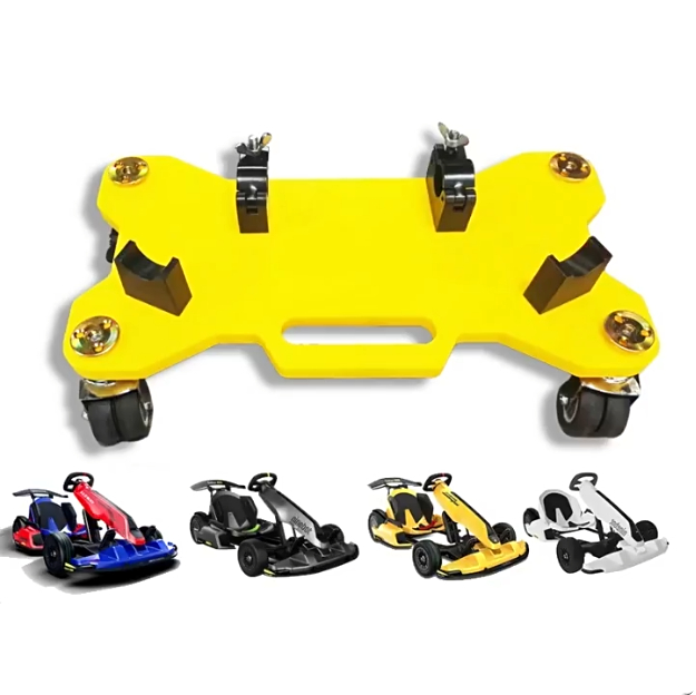 샤오미 나인봇 PRO2 카트 보관 트레일러 나인봇카트 수납 운송 샤오미나인봇 나인봇드리프트 노란색 더블핸들