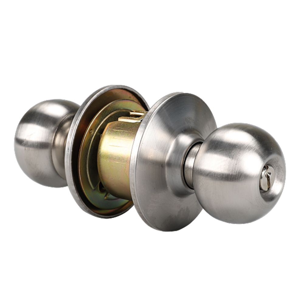 도어록 원통형 실버 버튼형 키 열쇠 부자재 문손잡이 현관문 방문 일반 문핸들 화장 실문