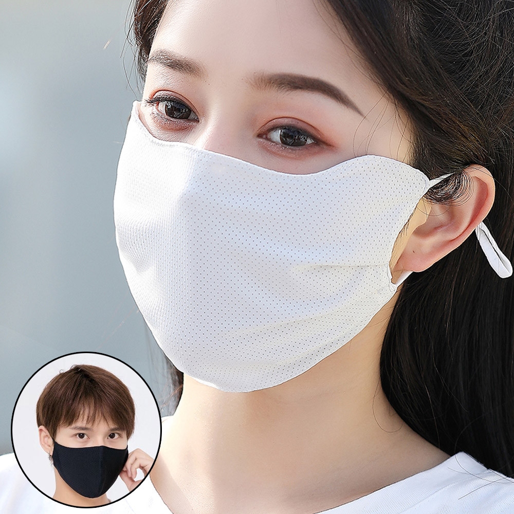와이드 쿨마스크 1+1 여름마스크 등산마스크 안면얼굴햇빛가리개 커버 빨아쓰는 스포츠 이미지 8