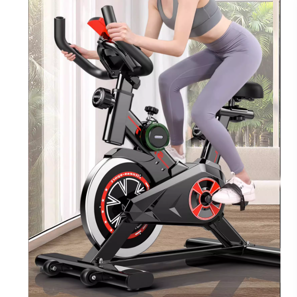 스피닝 바이크 실내 운동 자전거 스피닝바이크 실내자전거 운동기구 홈피트니스 고급형-기계적 안정 구조-무표 무심박수-정숙