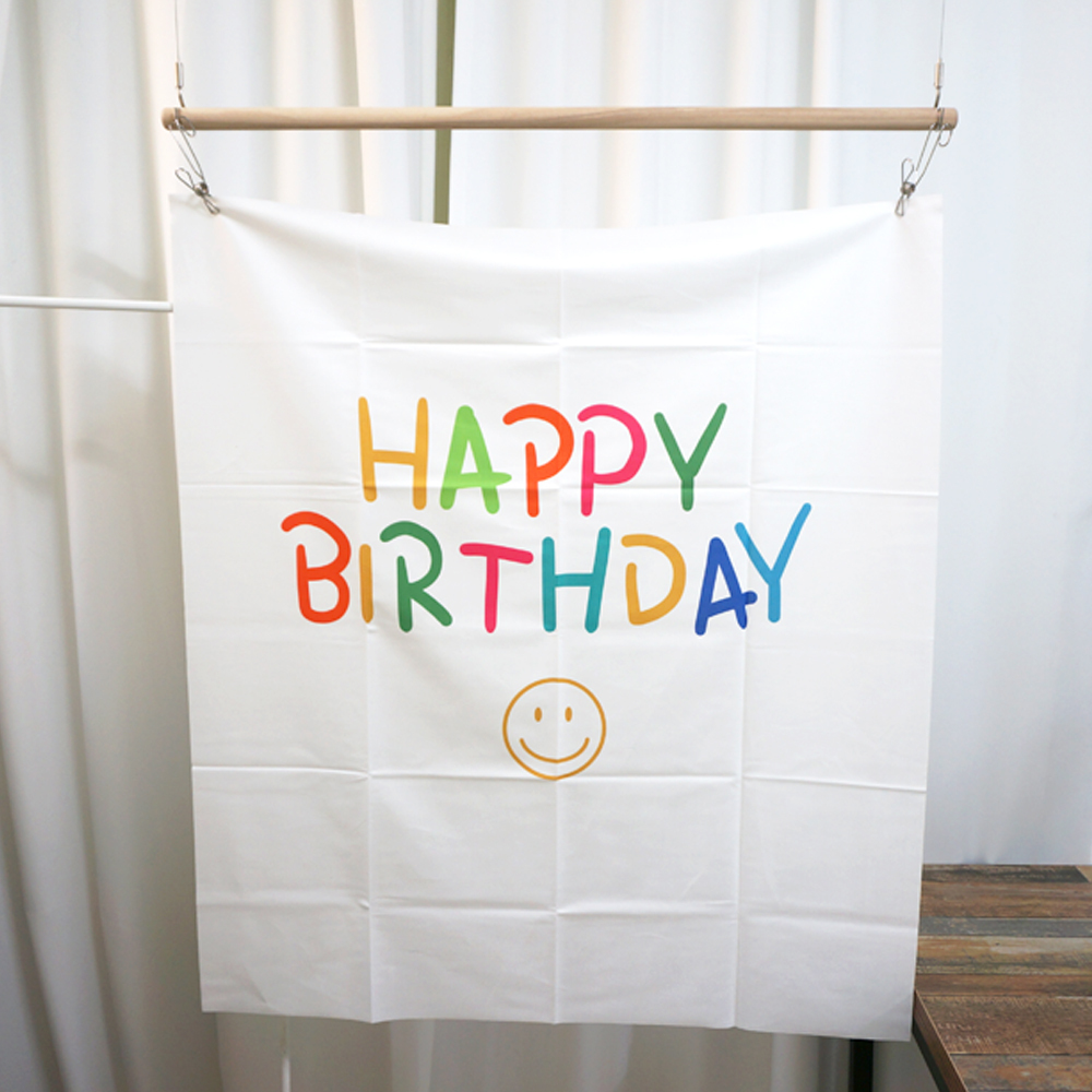 SFW 패브릭 포스터 - 생일 축하4 데코 용품 생축 레터링 기념