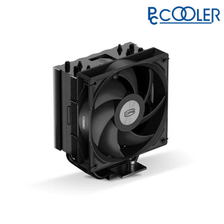 PCCOOLER CPS RT400 블랙 CPU 쿨러 공랭 싱글타워