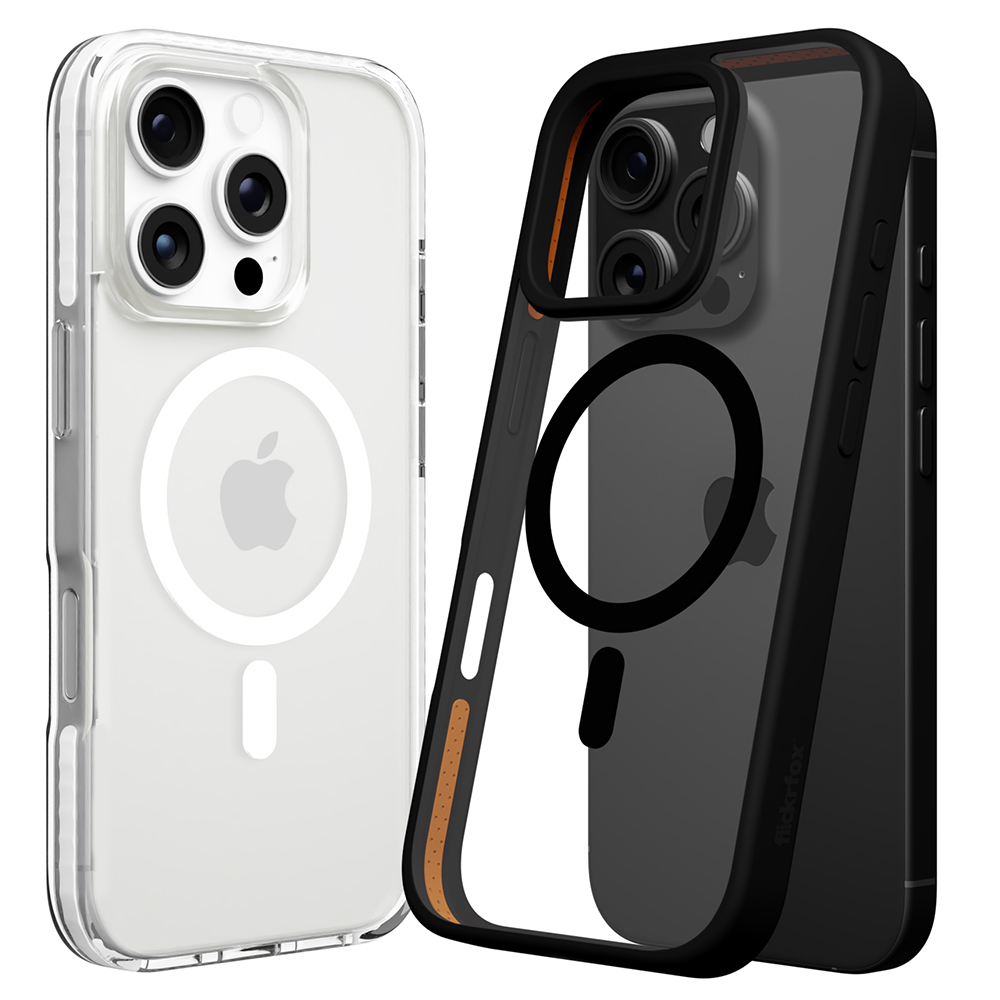 플리커폭스 아이폰 얼티밋 맥세이프 케이스 매트 블랙 아이폰15 프로 맥스