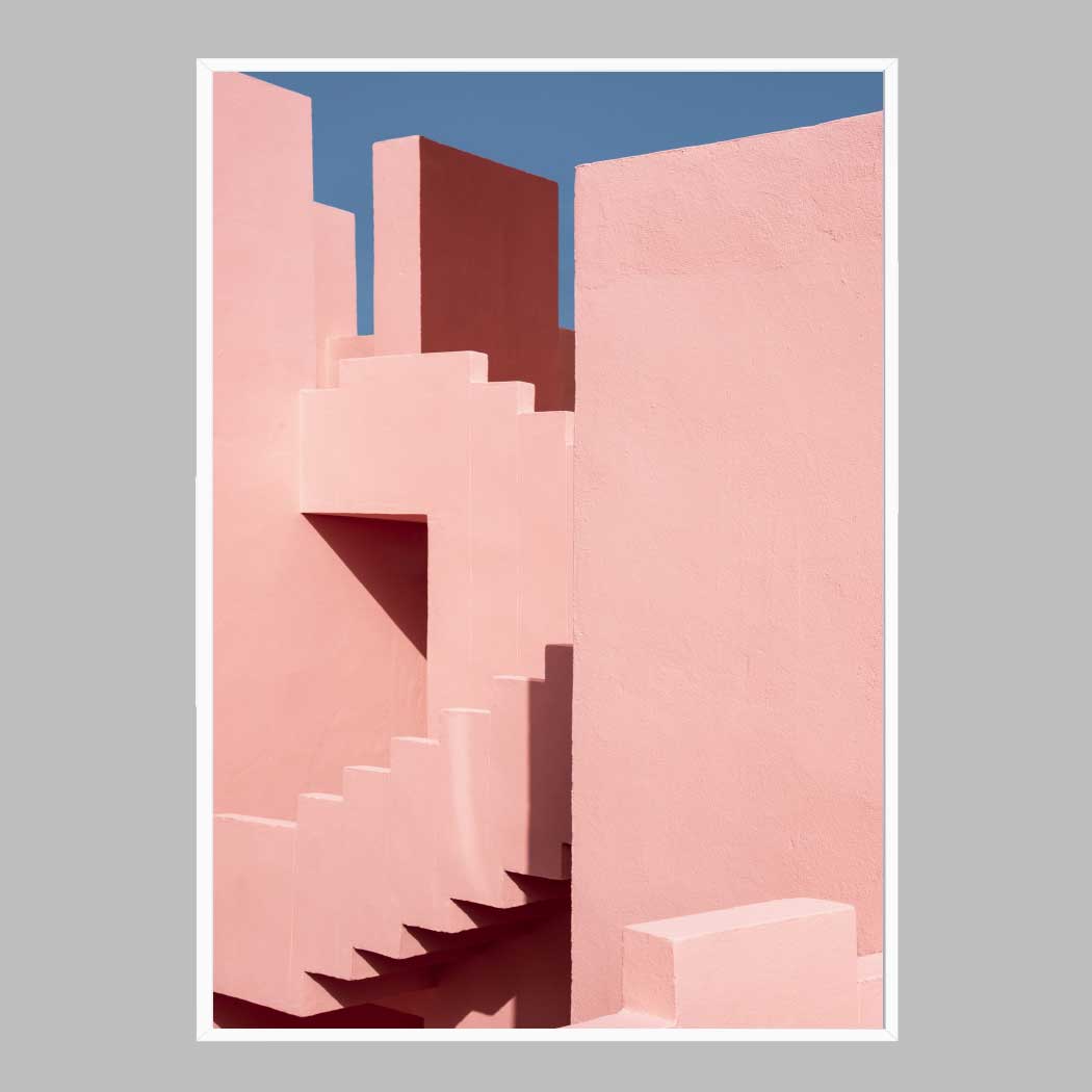 깔금한 액자 shapes and shadows A3 사이즈 가벼운 몰딩 대형 프레임 - 상품 이미지