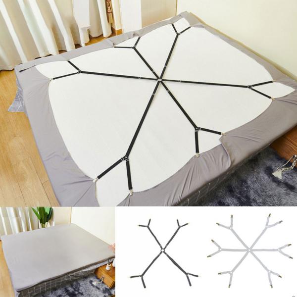 침대 시트 고정 밴드 패드 매트리스 이불 밀림 방지 커버