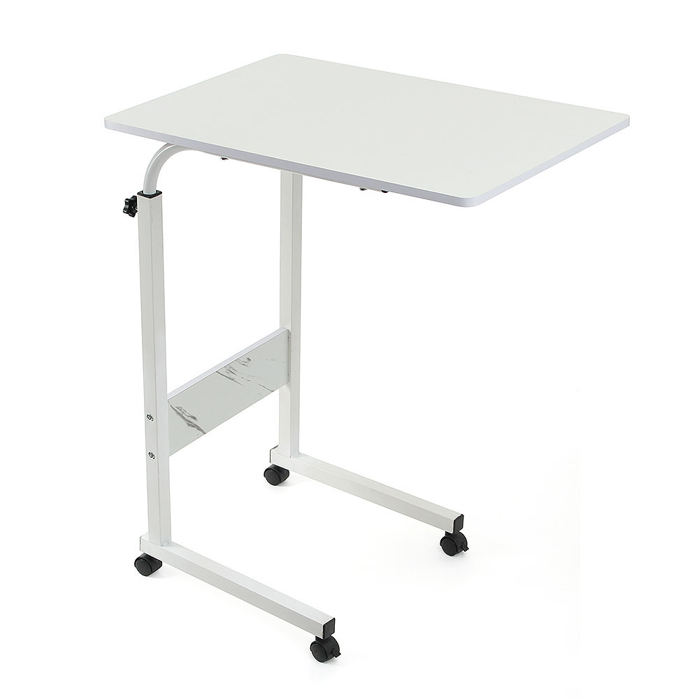 이동식 높이 조절 침대 사이드 테이블( 기본형)( 화이트) 거실 소파 틈새 공간 쇼파